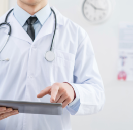 doctor standing